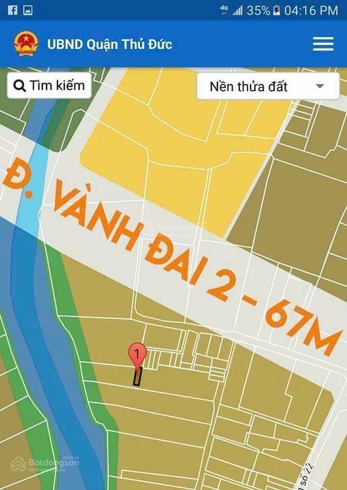 Cần bán gấp đất ngay vành đai 2, linh đông, thủ đức