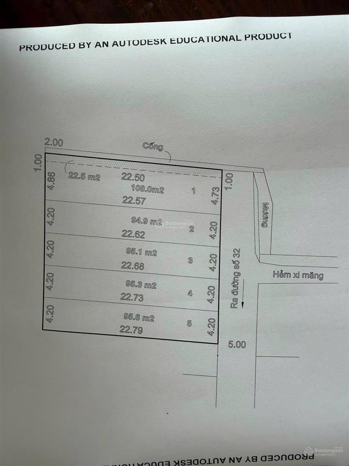Ngộp bank chưa tới 60tr/m2 đất linh đông, thủ đức
