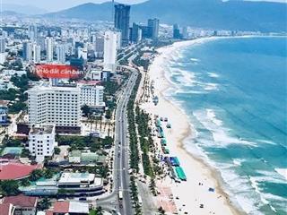 Bán lô đất mặt tiền mỹ khê 8 dt 100m2 ngang 6m đường 5m5 sát biển