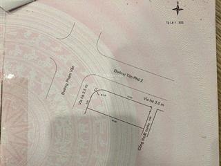 Bán lô đất mặt tiền 2 mặt phạm vấn & tân phú 2 dt 175m2 ngang 11m