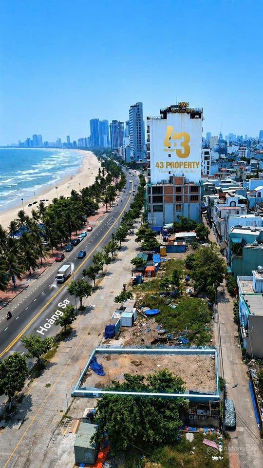 Bán cặp đất mt hoàng sa view biển mân thái, dt 205,4m² ngang 10m