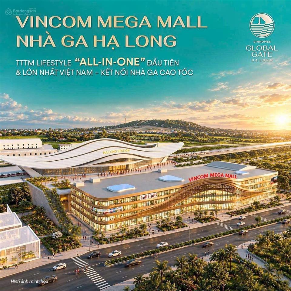 Mở bán liền kề, biệt thự vinhomes global gate hạ long. chính sách tốt, vị trí gần biển