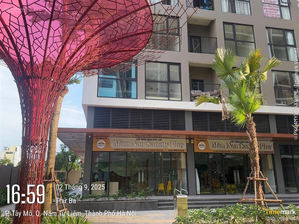Bán shophouse giá tốt tại the canopy residences, 82.5m2, tây mỗ, nam từ liêm, hà nội