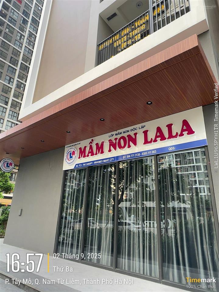 Bán shophouse giá tốt tại the canopy residences, 82.5m2, tây mỗ, nam từ liêm, hà nội