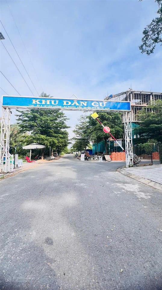 Đất kdc sài gòn south 1181 lê văn lương. phước kiển