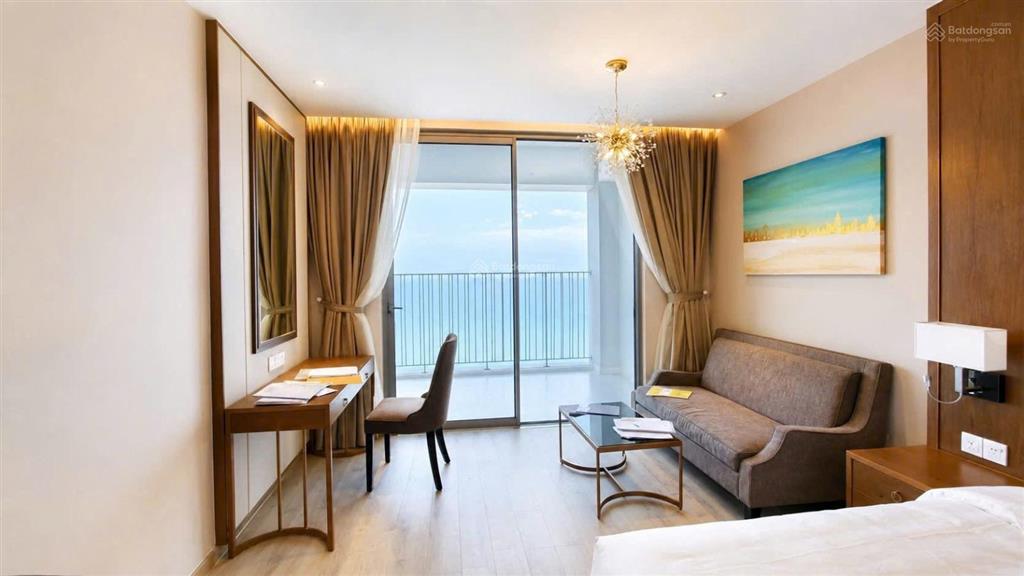 Bán căn studio view trực diện biển, tầng trung panorama nha trang