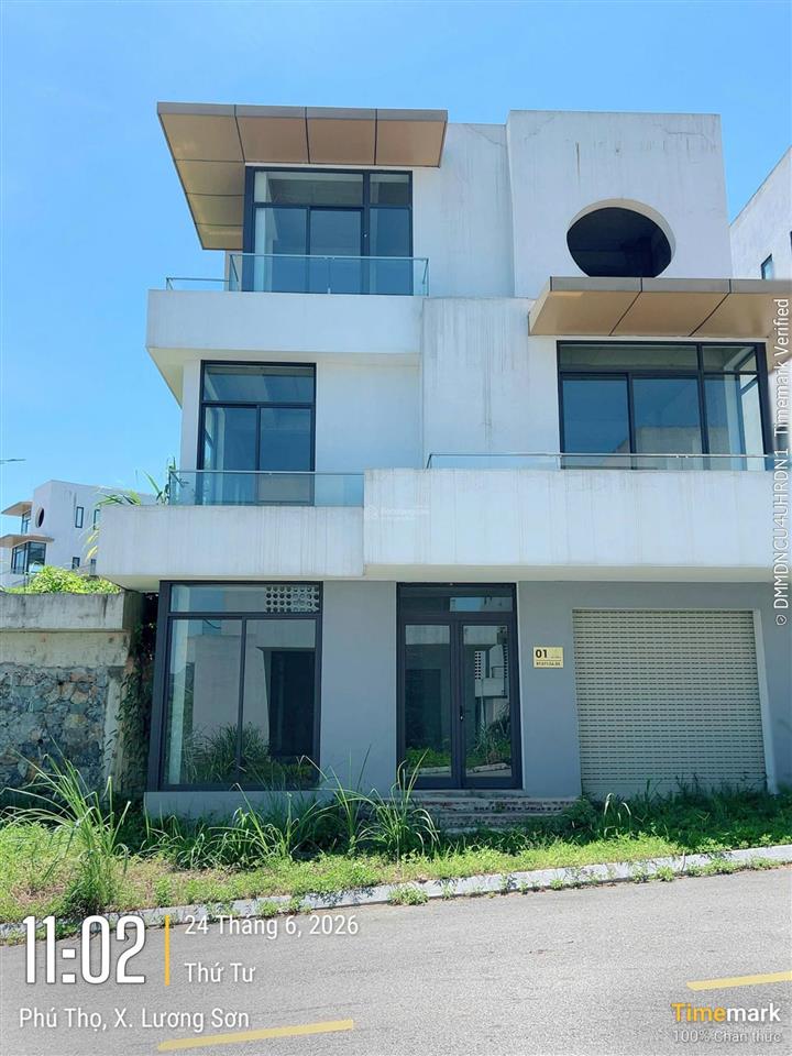 6,8 tỷ cần bán biệt thự 271,3m2 căn góc view thoáng, đường lớn mẫu biệt thự babylon