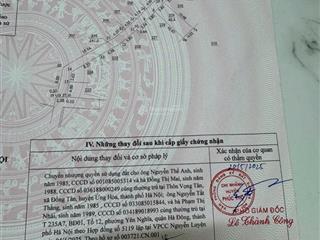 Chính chủ bán gấp mảnh đất giá mềm nhất phúc thọ. đất gần trường 78 việt  lào. gần đường 32