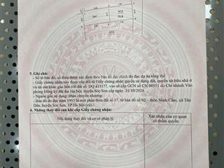 Chính chủ bán 75m ninh kiều tân dân sóc sơn (giá cả thoả thuận)