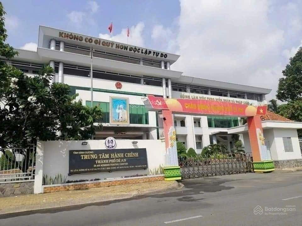 Bán đất 100m2 tại đường c, ku trung tâm hành chính tp dĩ an. nay là tp hcm. chỉ 7 tỷ 300