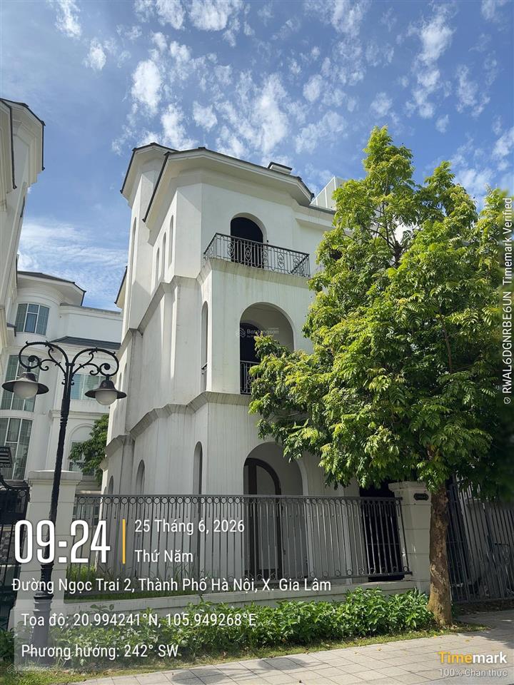Cần bán biệt thự song lập ngọc trai đảo nhỏ view hồ 24,5ha tại vinhomes ocean park gia lâm, hà nội