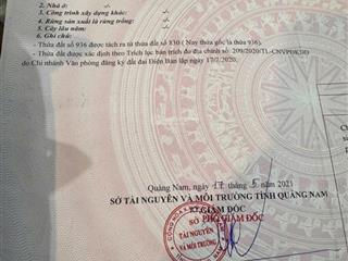 Bán đất ven biển điện dương lô nở hậu 7m, góc 2 mặt tiền, giá chỉ 1.6x tỷ