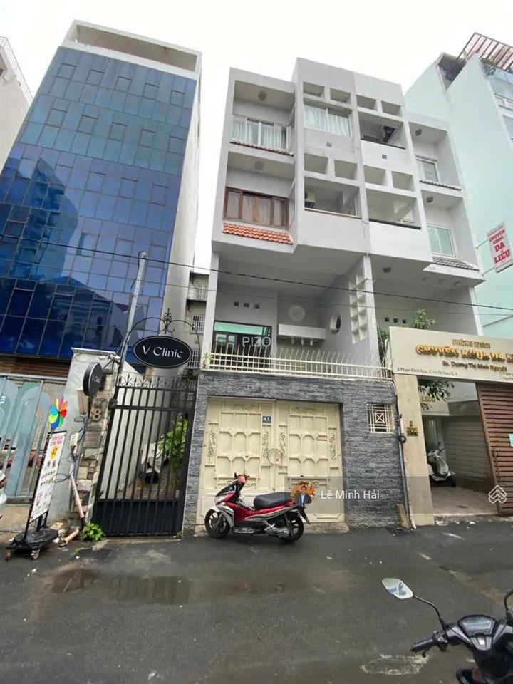 Mặt tiền ngay hồ xuân hương. p6. quận 3  kc 5 tầng (4,5 x 15m)  thích hợp ở + văn phòng  31 tỷ