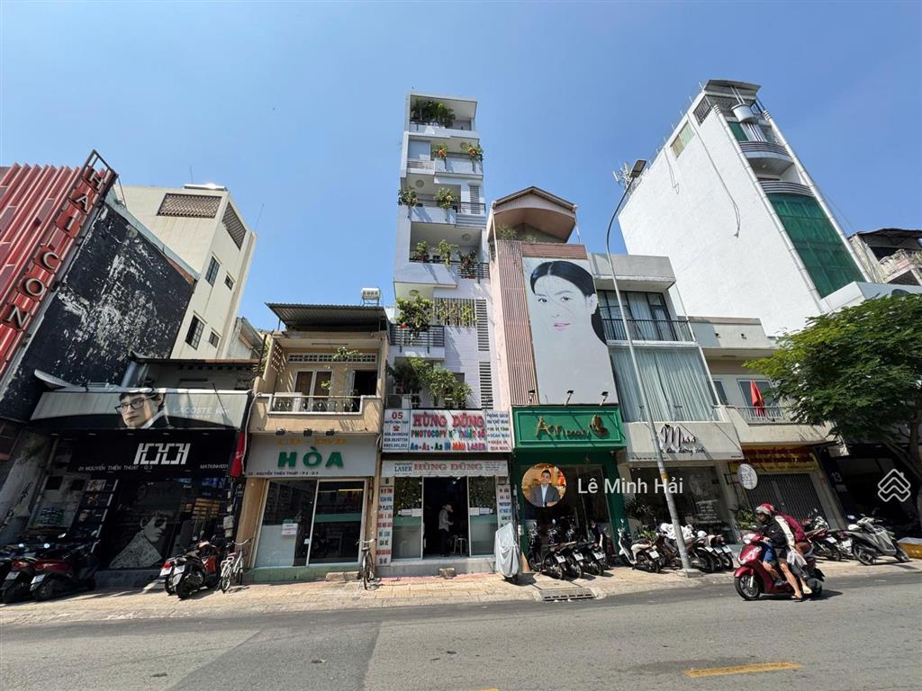 Vị trí đỉnh mặt tiền nguyễn thiện thuật.quận 3  kc  7 tầng (4 x 12,5m ) hđt  80 triệu  29 tỷ