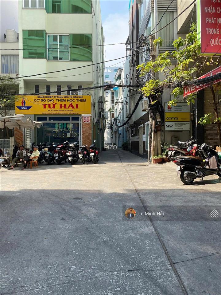 Căn duy nhất  hẻm xe hơi nguyễn bỉnh khiêm bến nghé q1  4 tầng (4 x 17m)  hđt 50 triệu  22 tỷ