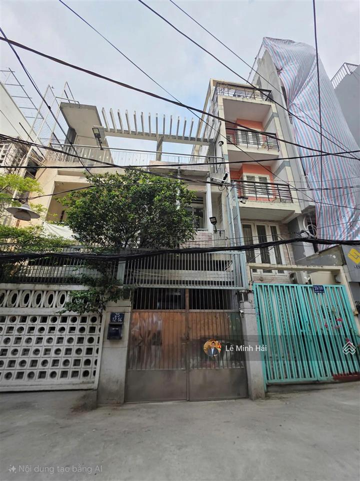 Nhà 1 đời chủ  hẻm xe hơi tôn thất tùng. bến thành. q1  3 tầng (6,5 x 20m)  128m2  giá 48 tỷ