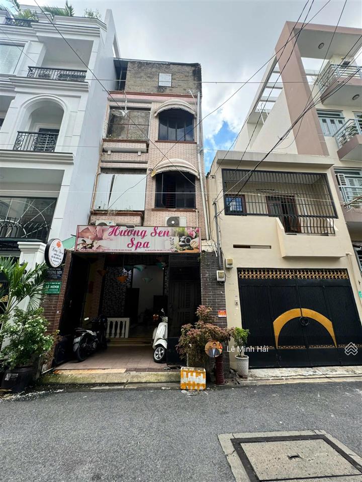 Khuôn đất đẹp  hẻm xe hơi huỳnh văn bánh. phú nhuận  3 tầng (4,55 x 16,15m)  giá 16,5 tỷ