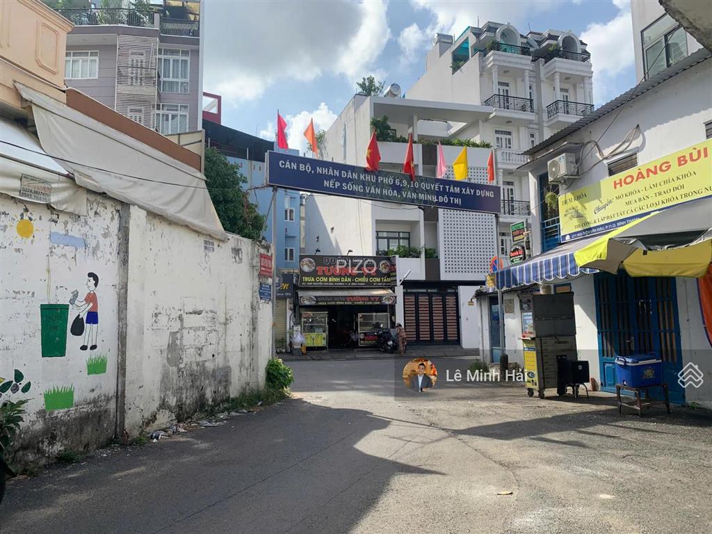 Vị trí đẹp  hẻm 8m nguyễn văn đậu. p11. bình thạnh  xd 5 tầng (4,7 x 23m)  100m2  12,9 tỷ