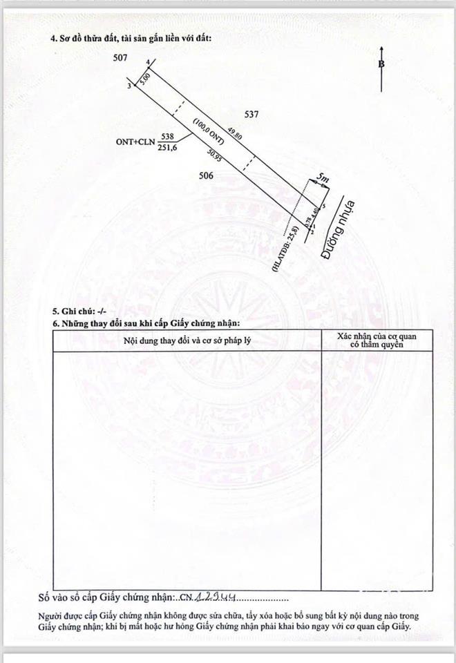 Đất minh thạnh  tphcm 500m2 (10*50)tc 100m2, 195 triệu sở hữu. sổ sẵn, nhựa 32m