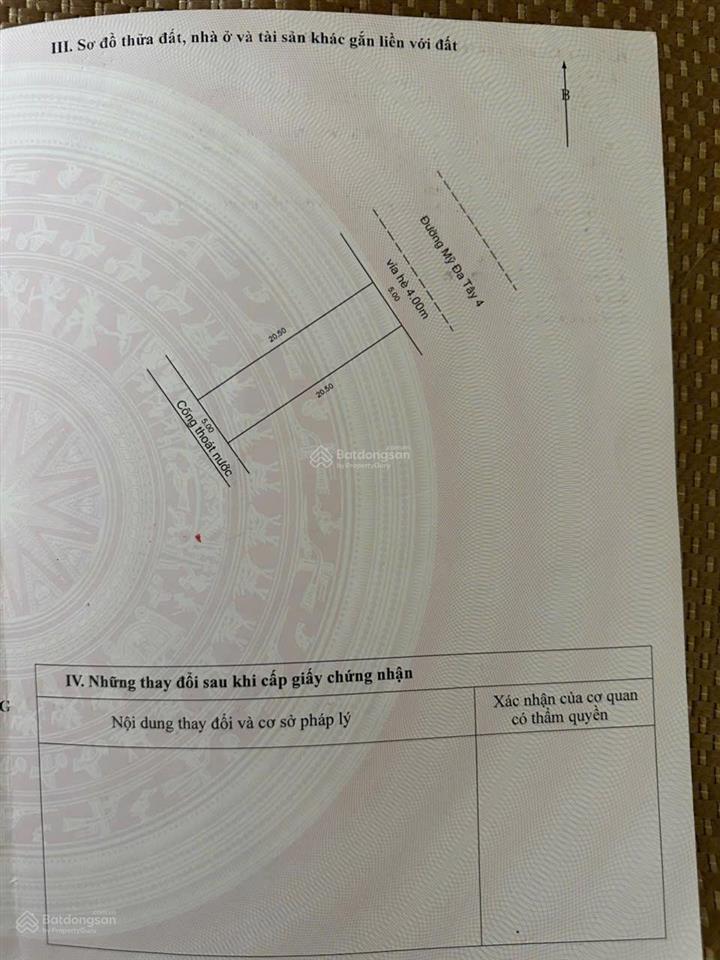 Bán lô view công viên cực hiếm đường mỹ đa tây 4 nam việt á