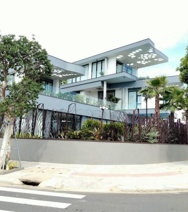 Bán cặp đất 550m2 đường giáng hương 1 view sông hàn, euro village 2