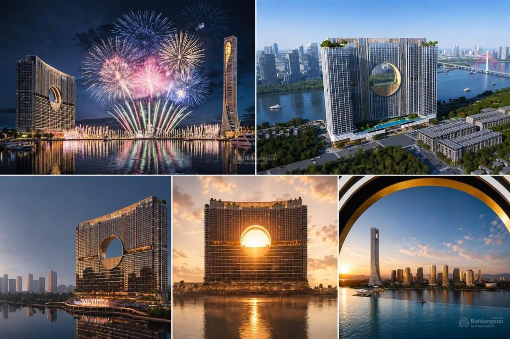 Bán 270m2 đất tặng tòa nhà đường nguyễn tư giản  mỹ an  ngay khán đài pháo hoa