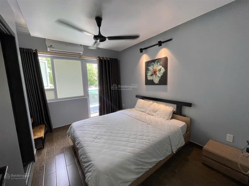 Cho thuê căn hộ dịch vụ 2 ngủ rộng waterfront city, dt 80m2.