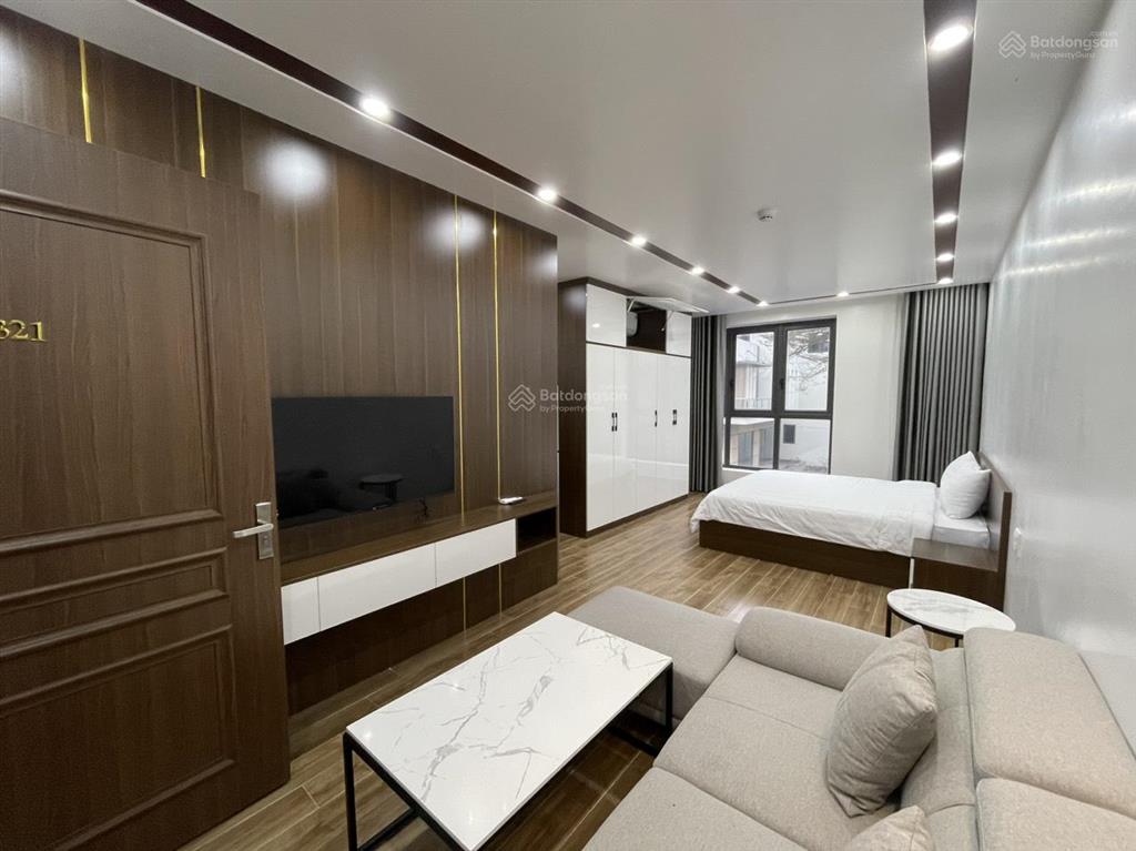 Cho thuê căn hộ dịch vụ 1 ngủ (40m2) full đồ waterfront city.