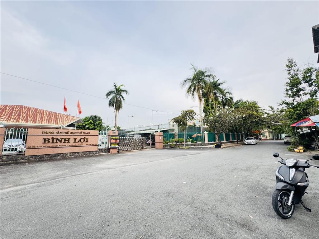 Bán đất biệt thự bình lợi p13  ngang 7m hiếm có  cách sông sg 100m  giá 19.5 tỷ