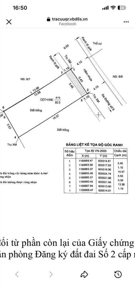 Đất hxh ngay vạn phúc city  dt 5,5m x 16m  giá 7,3 tỷ  cách ql13 chừng 300m.