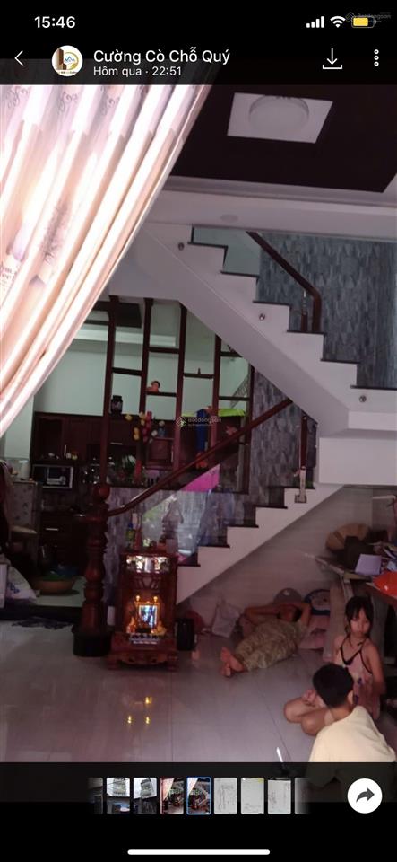 Nhà 3 tầng dt đất 57,6m2  giá 5.5 tỷ  hẻm 3 gác thông  4pn, 3wc  gần đường phạm văn đồng.