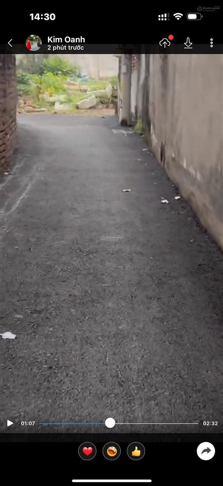 Chính chủ cần tiền bán thị trấn phúc thọ dt 44,5m ô tô đổ cửa