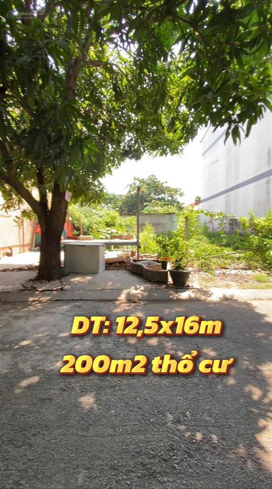 Siêu hiếm bán đất đường số 27 hiệp bình chánh khu bên sông sau giagamall 12x16.5m giá 15 tỷ tl