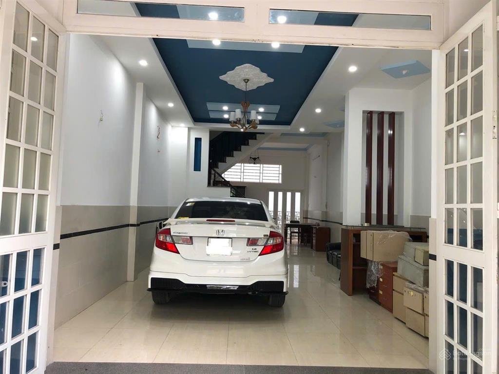 Cho thuê nhà ( 5x20m) 30triệu đường bình lợi p13 bình thạnh trệt 2 lầu st