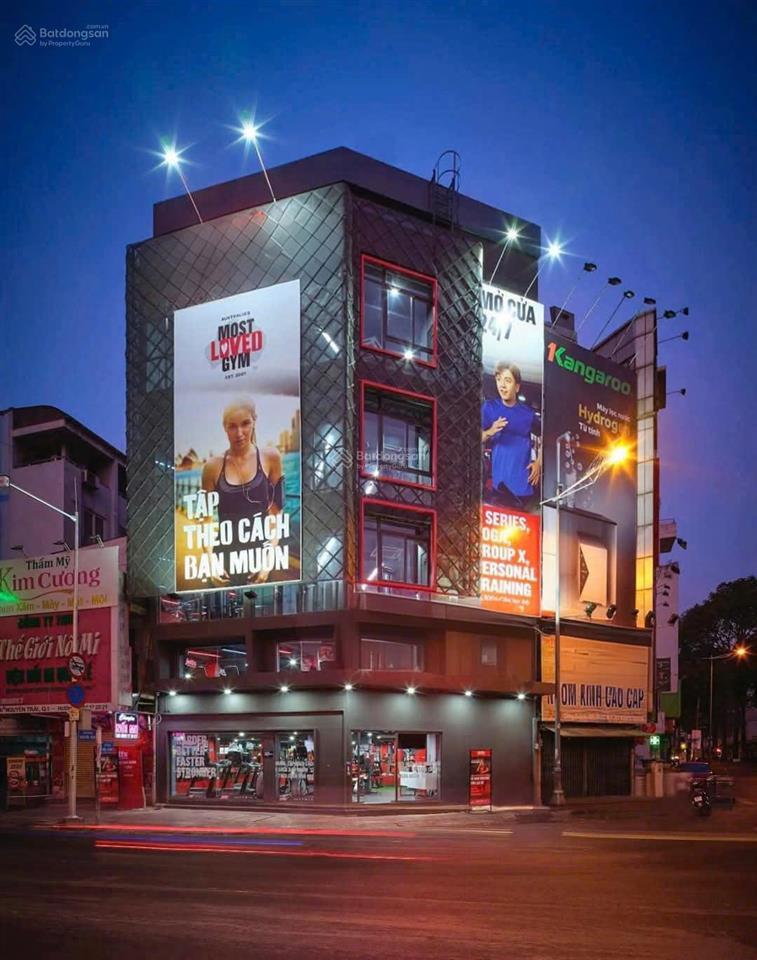 Cho thuê tòa góc 2 mặt tiền trước sau đường sư vạn hạnh (tt giải trí và kd sầm uất bậc nhất q10)