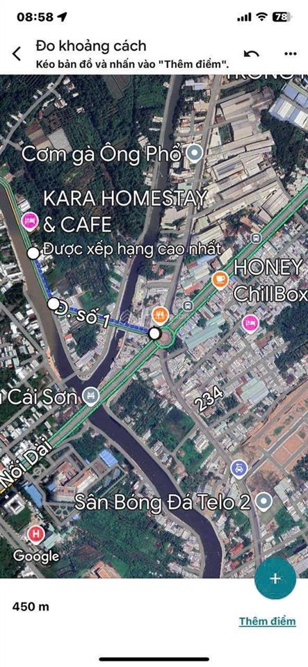 Mặt tiền rạch muông khai giảm 400 triệu thông ra nguyễn văn cừ và lê phước thọ