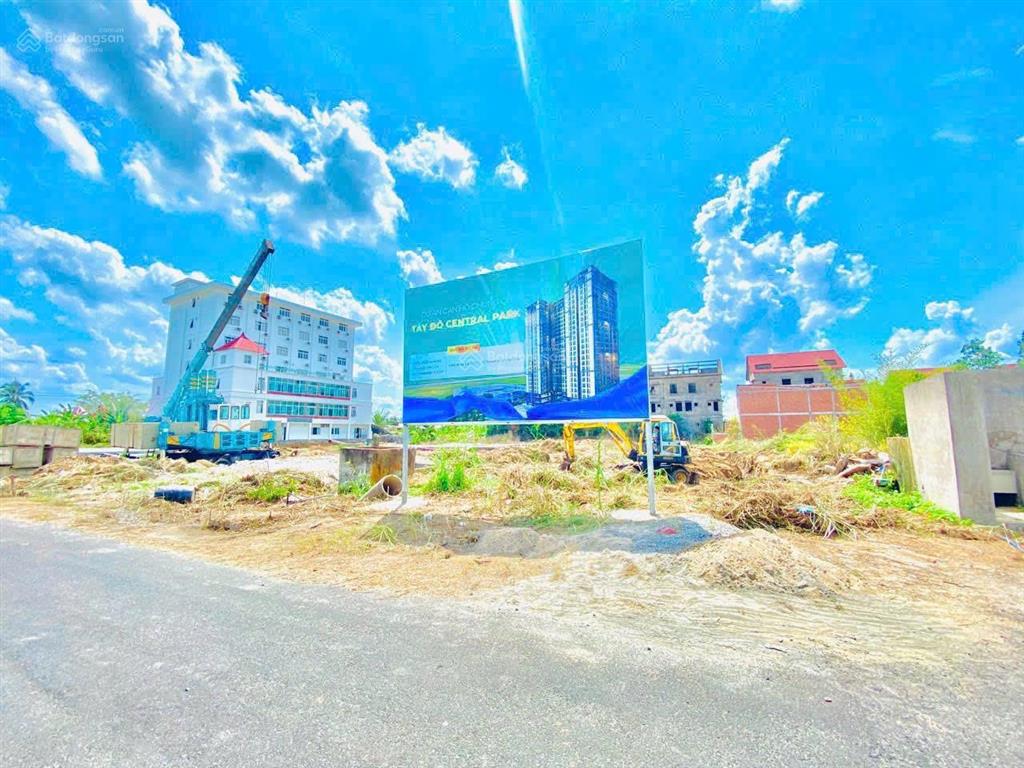 Cặp nền góc đối diện chung cư 25 tầng tây đô ecopark, giáp bệnh viện đa khoa số 10