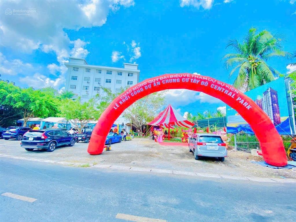 Cặp nền góc đối diện chung cư 25 tầng tây đô ecopark, giáp bệnh viện đa khoa số 10
