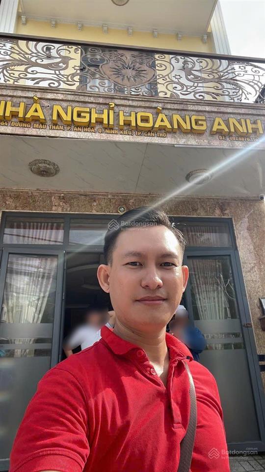 Nhà nghỉ 15 phòng 1 trệt 5 lầu mặt tiền đường mậu thân nối dài