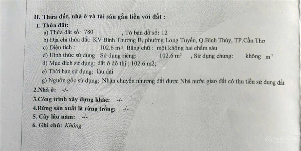 Nền xây trọ cách đại học fpt 500 mét kdc mặt trời đỏ