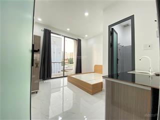 Phòng studio ban công full nội thất ngay aeon tân phú