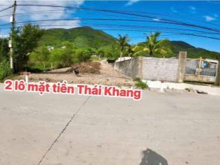 Hàng f1 mở bán 4 lô đất thổ cư  mặt tiền thái khang phước hạ, phường nam nha trang