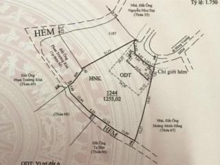 Cần bán 1255,02m2 đất thuộc phường 9 đà lạt cũ nay là p. lâm viên gần khách sạn imperial dalat shr