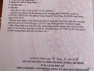 Đất bán gấp 8x14m full thổ cư, 2/ đường cây cám vlb, bình chánh. sổ riêng, vay ngân hàng được