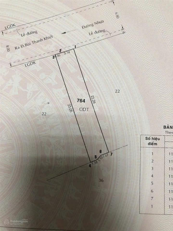90,6m2 đất thổ cư thị trấn tân túc đối diện toyota an thành, đường bùi thanh khiết