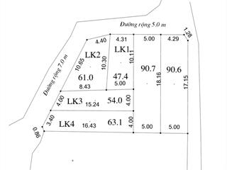 Bán đất phân lô sẵn sổ sát vách kcn quang minh tài chính công nhân