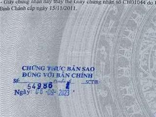 Kẹt cần bán nhanh đất sổ riêng 1000m thuộc bình chánh tphcm giá rẻ 2.8 tỷ  ngay 0902 081 ***