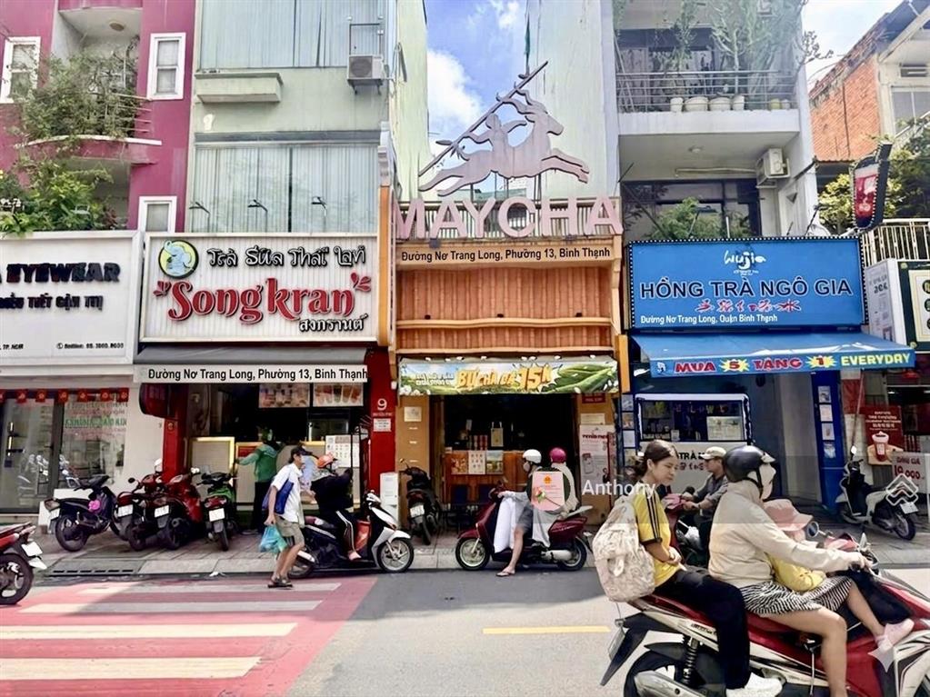 Bán gấp! mặt tiền kinh doanh đường nơ trang long  mặt tiền 6m (cn 102m2), 14,5 tỷ