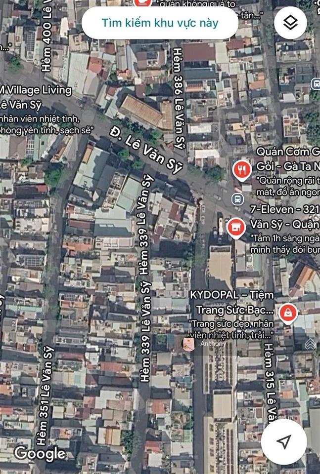 Bán gấp! góc 02 mt hẻm 6m, ko lộ giới, 100m ra lê văn sỹ (q3). phù hợp vừa ở & kinh doanh, 11.7 tỷ