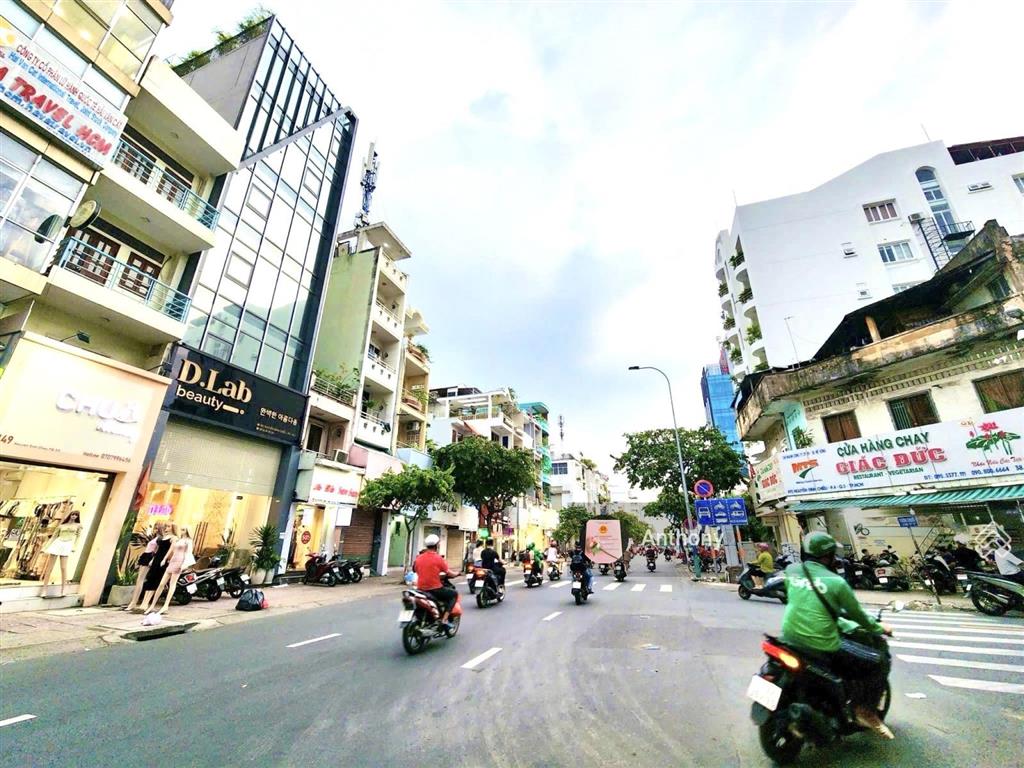 Góc 02 mặt tiền nguyễn đình chiểu (q3)  ngang 4,6m (3tầng)  phù hợp showroom/f&b, 25,8 tỷ